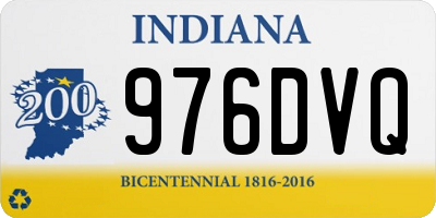 IN license plate 976DVQ