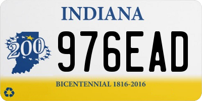 IN license plate 976EAD