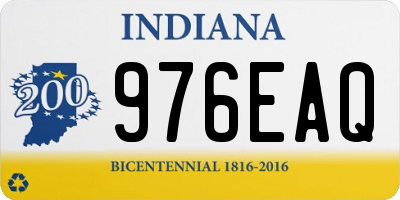 IN license plate 976EAQ