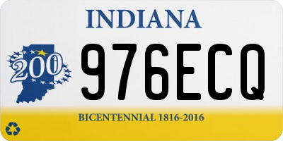 IN license plate 976ECQ