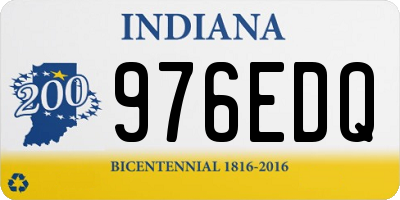 IN license plate 976EDQ