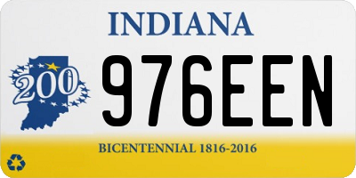 IN license plate 976EEN
