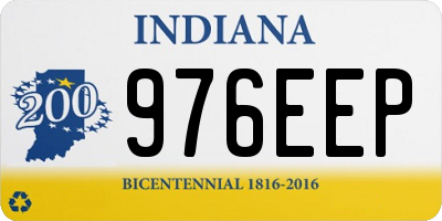IN license plate 976EEP