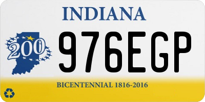 IN license plate 976EGP