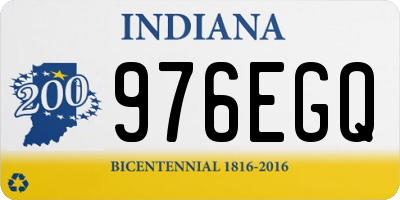 IN license plate 976EGQ