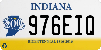 IN license plate 976EIQ