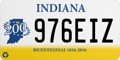 IN license plate 976EIZ
