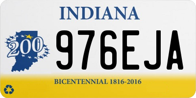 IN license plate 976EJA