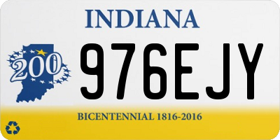 IN license plate 976EJY