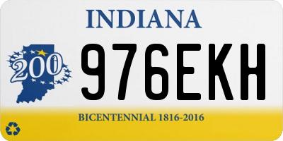 IN license plate 976EKH