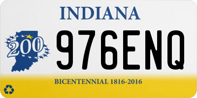 IN license plate 976ENQ