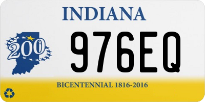 IN license plate 976EQ