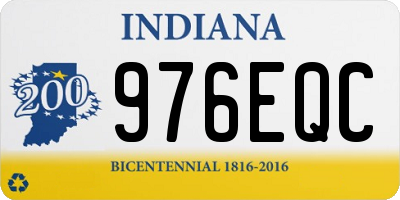 IN license plate 976EQC