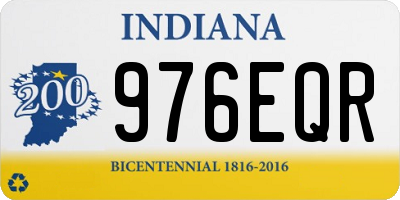 IN license plate 976EQR