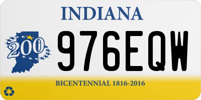 IN license plate 976EQW
