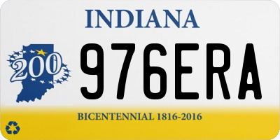 IN license plate 976ERA