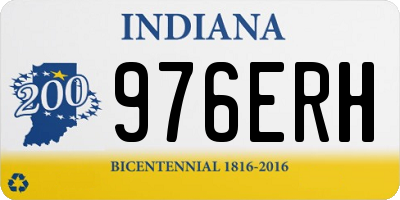 IN license plate 976ERH