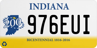 IN license plate 976EUI