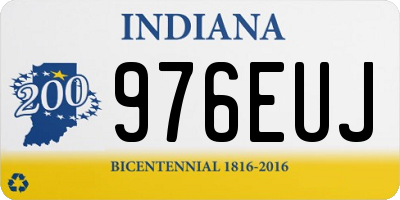IN license plate 976EUJ