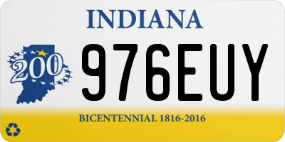 IN license plate 976EUY
