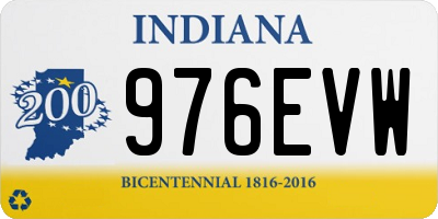 IN license plate 976EVW