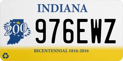 IN license plate 976EWZ