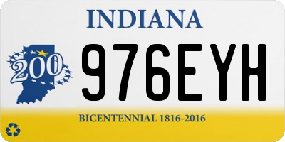 IN license plate 976EYH