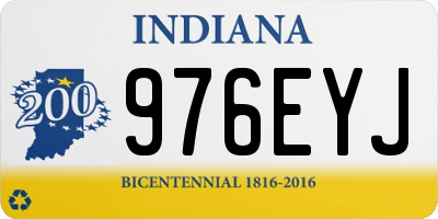 IN license plate 976EYJ