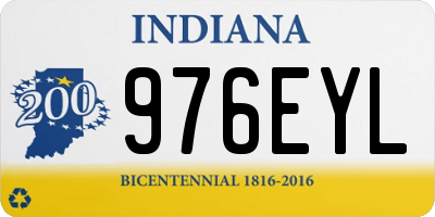 IN license plate 976EYL
