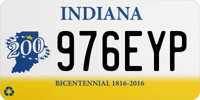 IN license plate 976EYP
