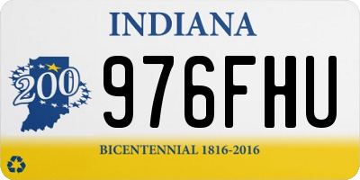 IN license plate 976FHU