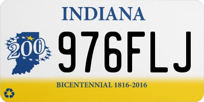 IN license plate 976FLJ