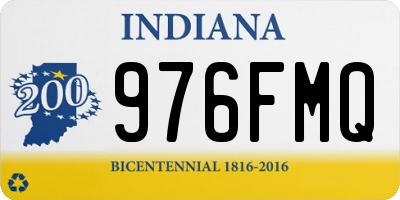 IN license plate 976FMQ