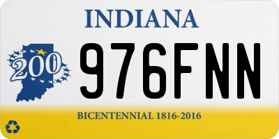 IN license plate 976FNN