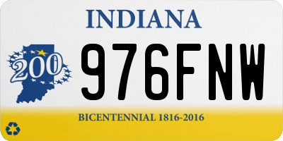 IN license plate 976FNW