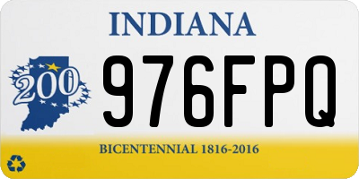 IN license plate 976FPQ