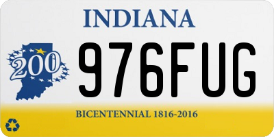 IN license plate 976FUG