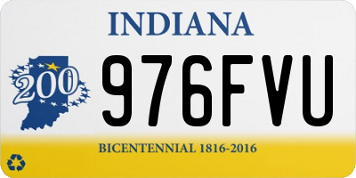 IN license plate 976FVU