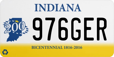 IN license plate 976GER