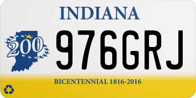 IN license plate 976GRJ
