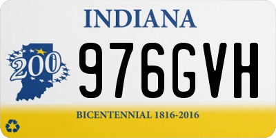 IN license plate 976GVH
