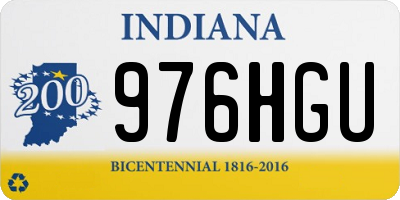 IN license plate 976HGU