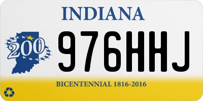 IN license plate 976HHJ