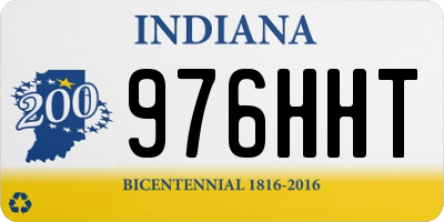 IN license plate 976HHT