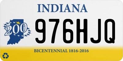 IN license plate 976HJQ