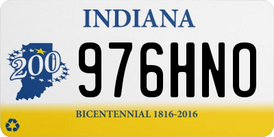 IN license plate 976HNO