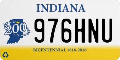 IN license plate 976HNU