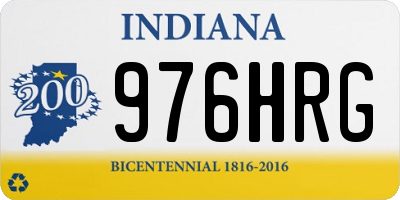 IN license plate 976HRG