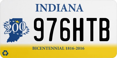 IN license plate 976HTB