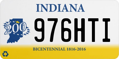 IN license plate 976HTI